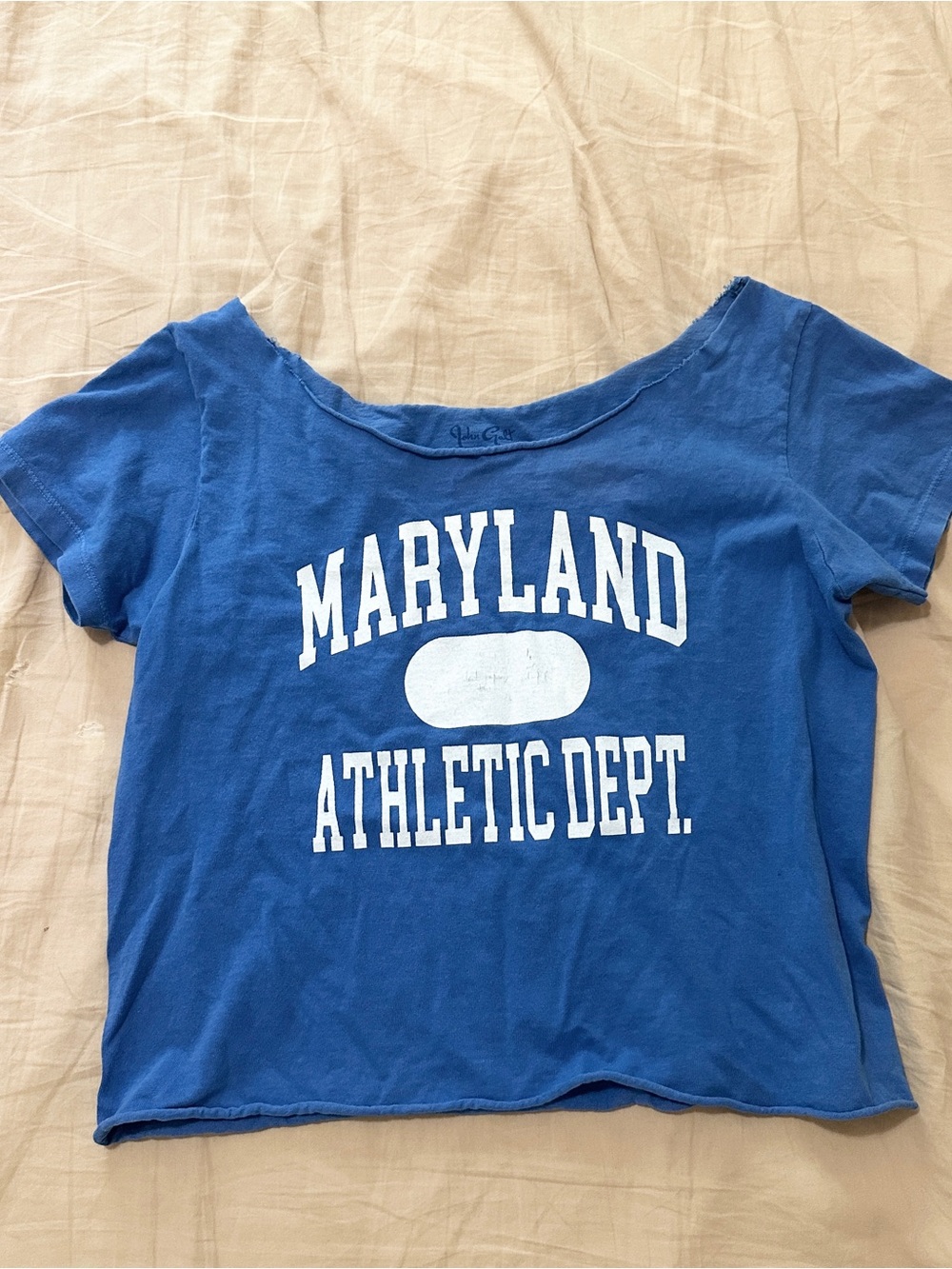 Brandy Melville Maryland blue off the shoulders top